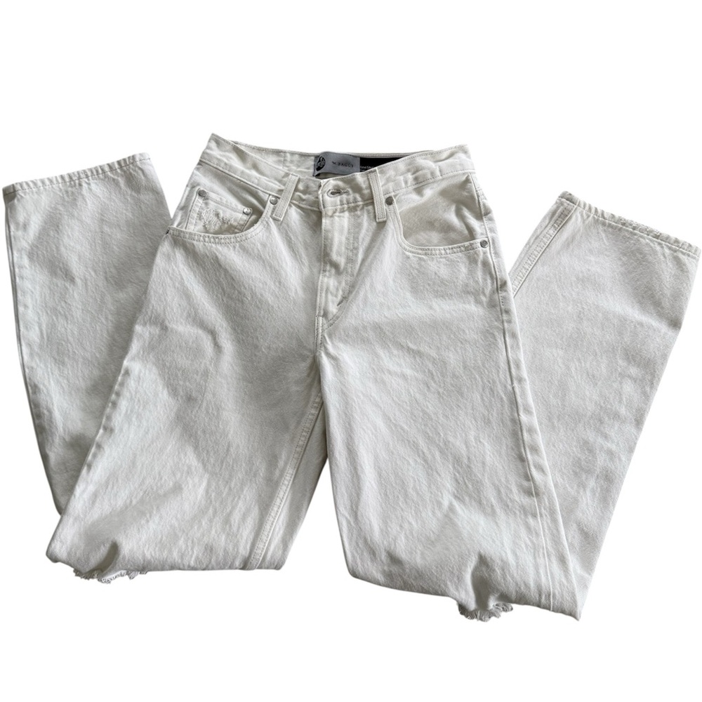 Levi's Women's Silver Tab '94 Baggy White Jeans - Size 26